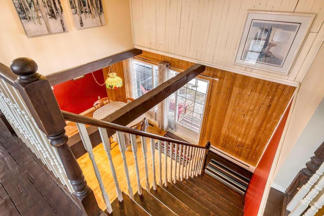 Вилла Chalet Centenaire Mauricie Saint Roch de Mekinac Экстерьер фото